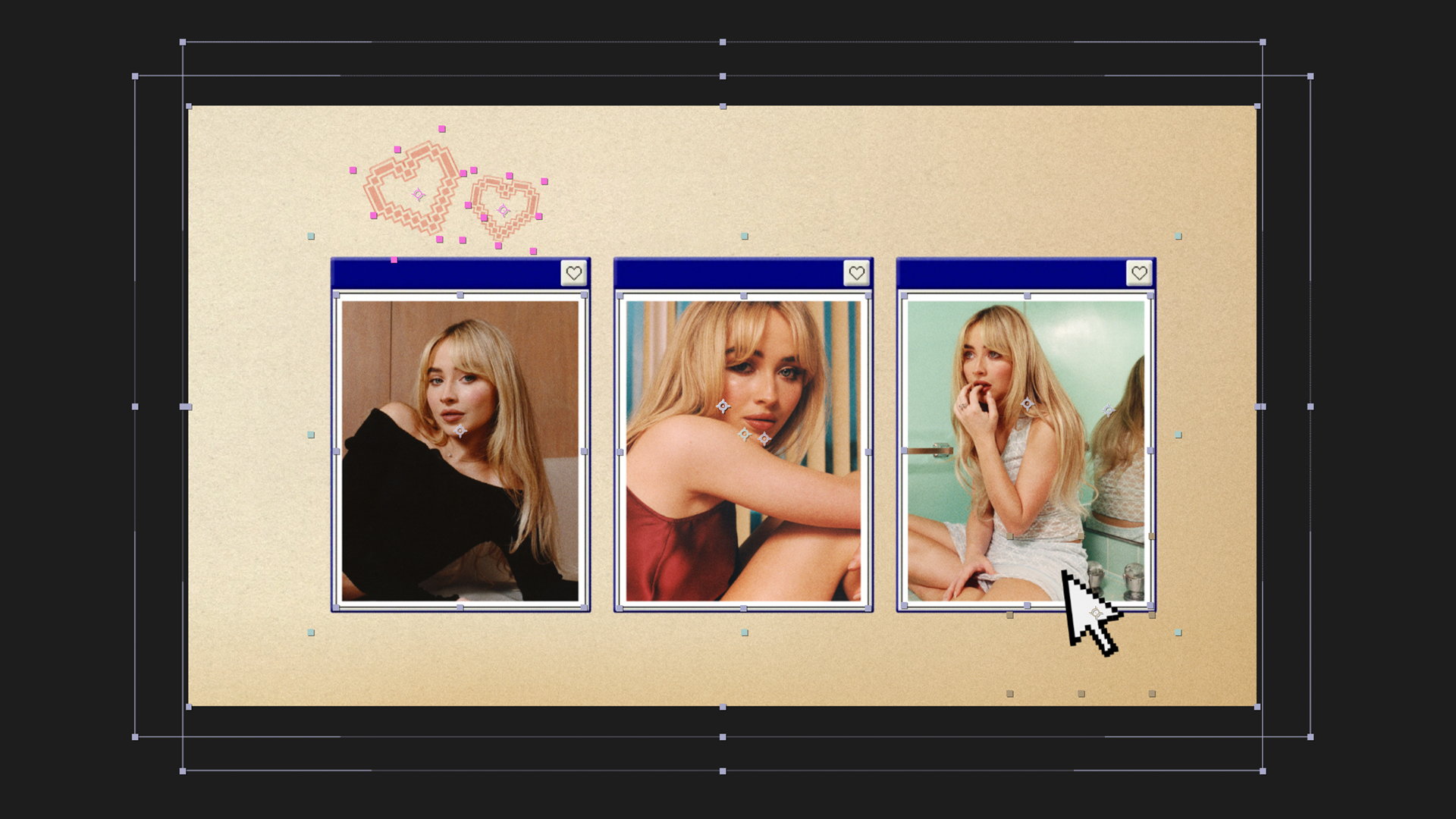 Sabrina Carpenter Motion Graphics Design Project BTS1